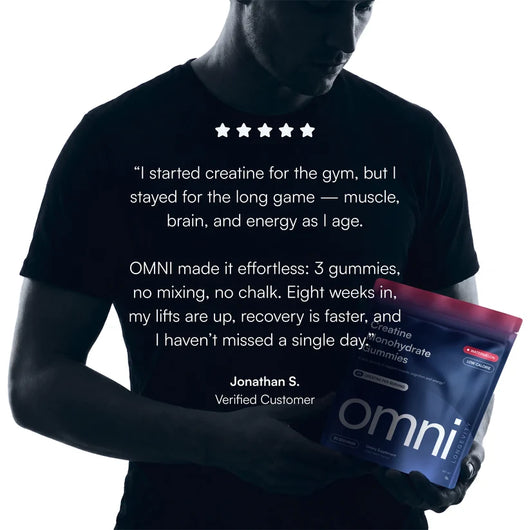 OMNI Creatine Gummy Watermelon Flavor
